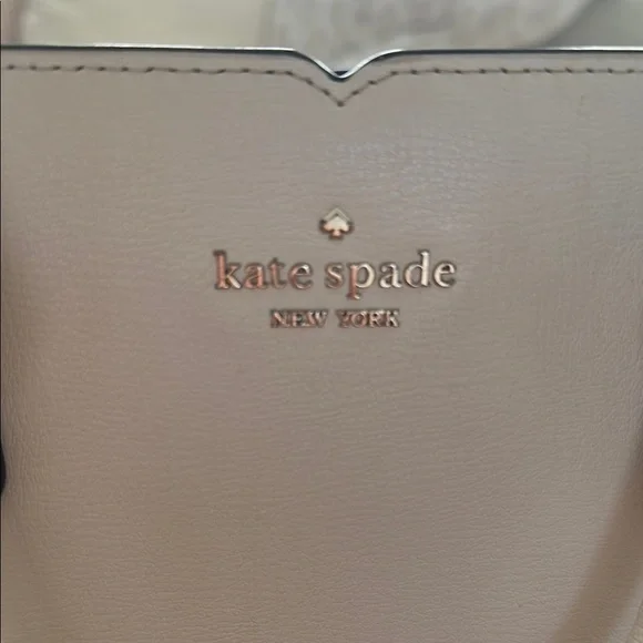 Kate Spade White Satchel with Structured Design - Picture 3 of 6